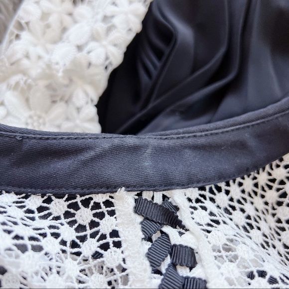 Self Portrait Adeline Lace Up Pleated Dress - Picture 12 of 13